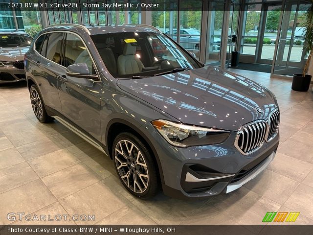 2021 BMW X1 xDrive28i in Storm Bay Metallic