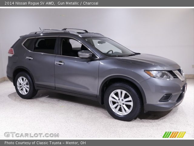 2014 Nissan Rogue SV AWD in Gun Metallic