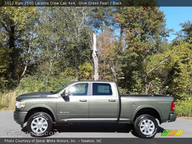 2022 Ram 2500 Laramie Crew Cab 4x4 in Olive Green Pearl