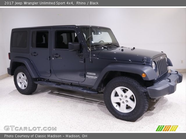2017 Jeep Wrangler Unlimited Sport 4x4 in Rhino