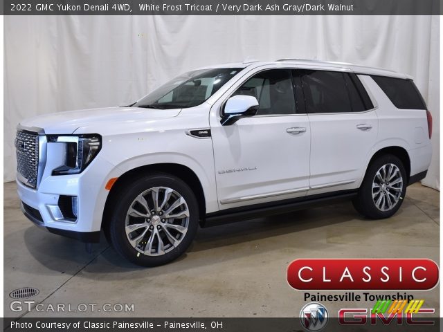 2022 GMC Yukon Denali 4WD in White Frost Tricoat