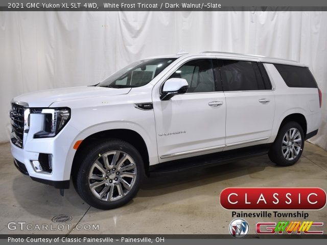 2021 GMC Yukon XL SLT 4WD in White Frost Tricoat