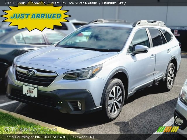 2020 Subaru Outback 2.5i Premium in Ice Silver Metallic