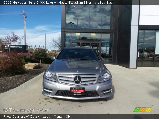 2012 Mercedes-Benz C 300 Luxury 4Matic in Palladium Silver Metallic