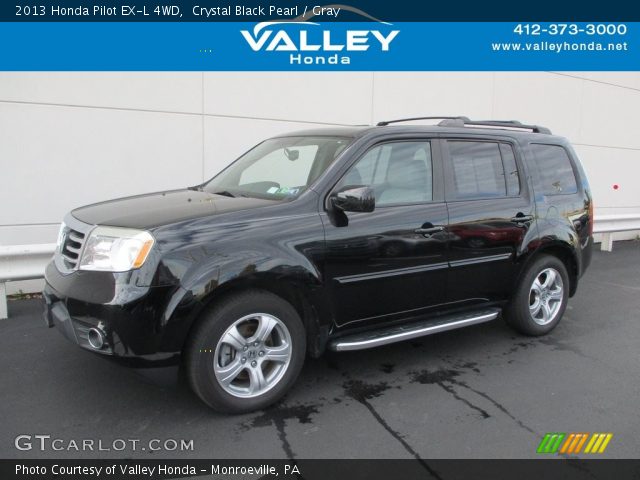 2013 Honda Pilot EX-L 4WD in Crystal Black Pearl