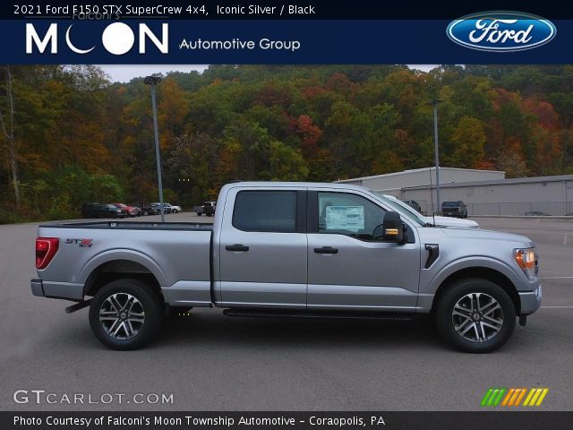 2021 Ford F150 STX SuperCrew 4x4 in Iconic Silver