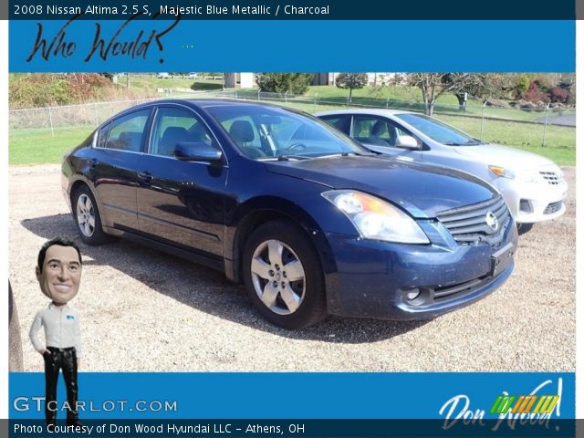 2008 Nissan Altima 2.5 S in Majestic Blue Metallic