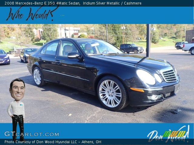 2008 Mercedes-Benz E 350 4Matic Sedan in Iridium Silver Metallic