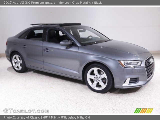 2017 Audi A3 2.0 Premium quttaro in Monsoon Gray Metallic