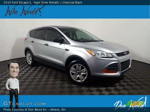 2016 Ford Escape S in Ingot Silver Metallic