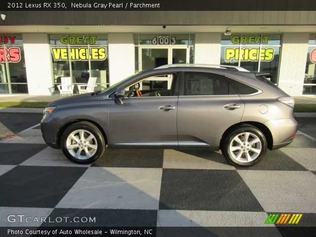 2012 Lexus RX 350 in Nebula Gray Pearl