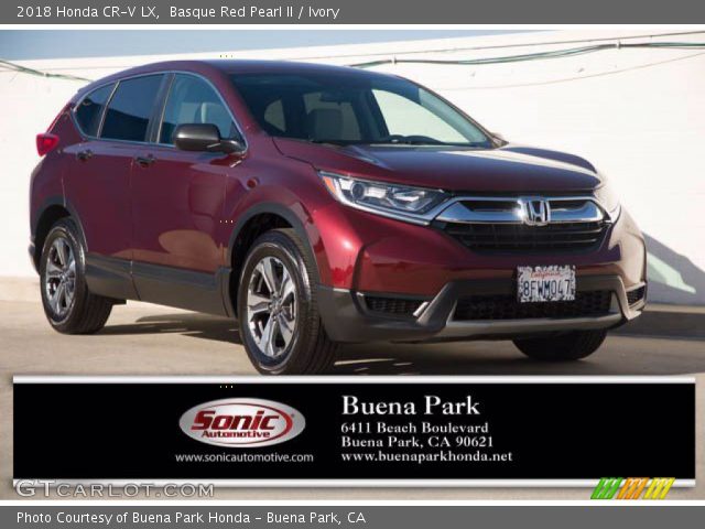 2018 Honda CR-V LX in Basque Red Pearl II