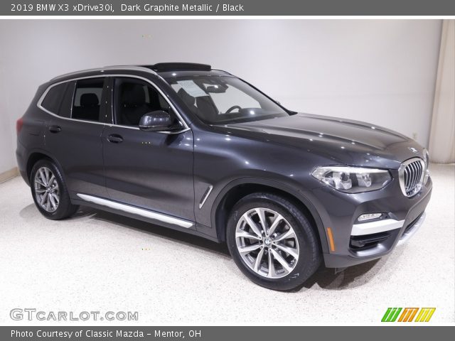 2019 BMW X3 xDrive30i in Dark Graphite Metallic