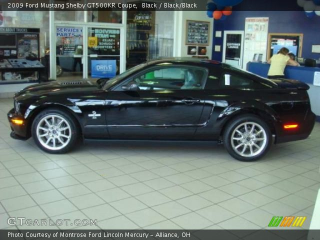 2009 Ford Mustang Shelby GT500KR Coupe in Black