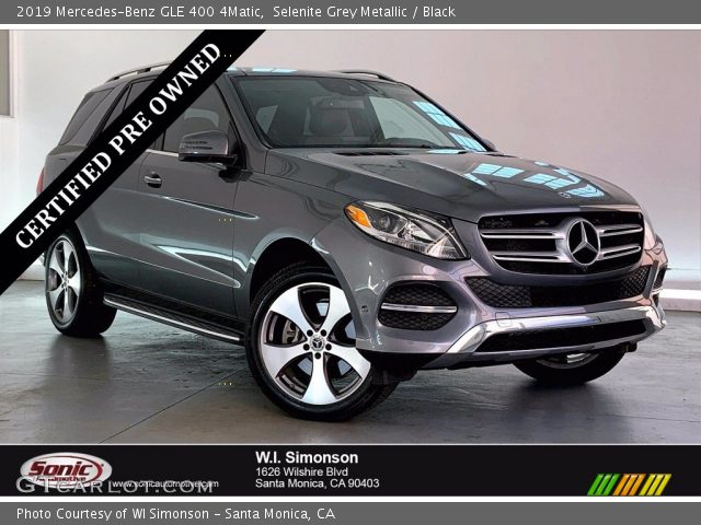 2019 Mercedes-Benz GLE 400 4Matic in Selenite Grey Metallic