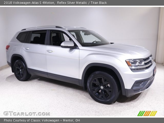 2018 Volkswagen Atlas S 4Motion in Reflex Silver Metallic