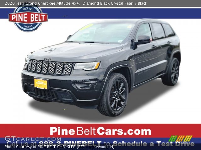 2020 Jeep Grand Cherokee Altitude 4x4 in Diamond Black Crystal Pearl