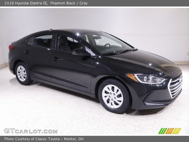 2018 Hyundai Elantra SE in Phantom Black