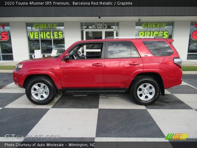 2020 Toyota 4Runner SR5 Premium in Barcelona Red Metallic
