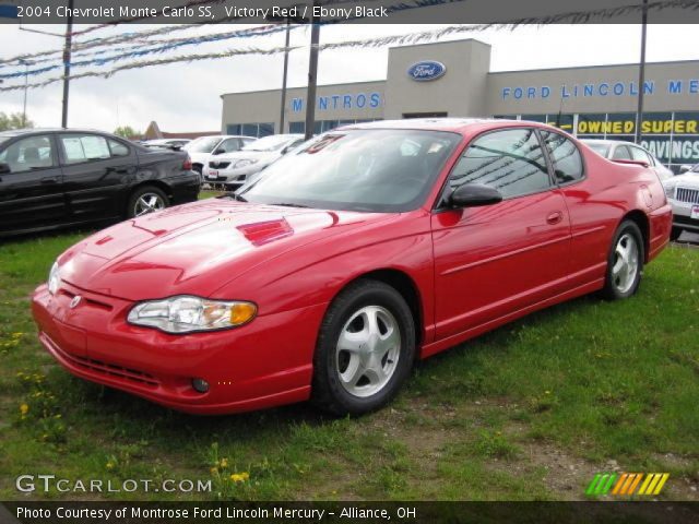 2004 Chevrolet Monte Carlo SS in Victory Red