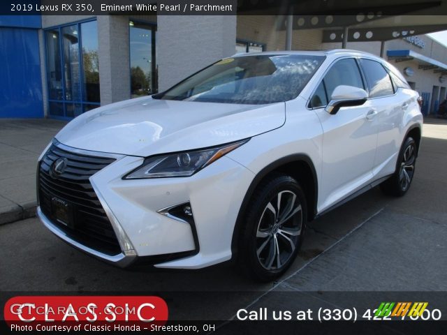 2019 Lexus RX 350 in Eminent White Pearl