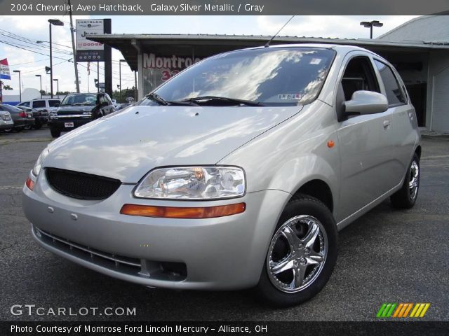 2004 Chevrolet Aveo Hatchback in Galaxy Silver Metallic
