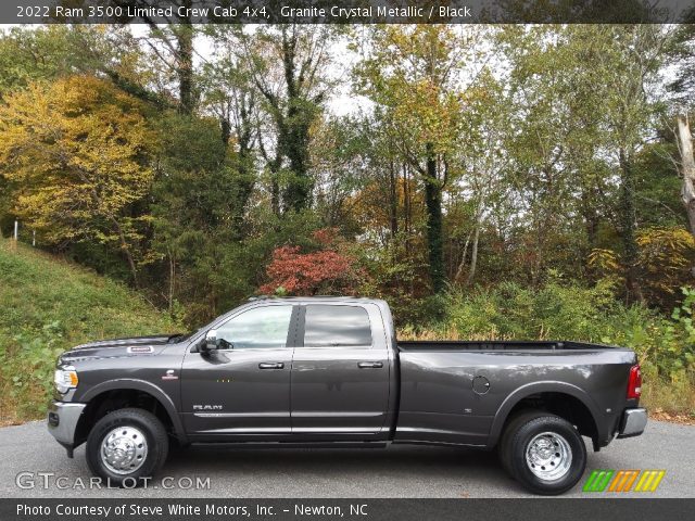 2022 Ram 3500 Limited Crew Cab 4x4 in Granite Crystal Metallic