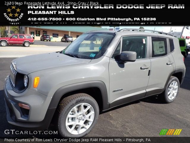 2021 Jeep Renegade Latitude 4x4 in Sting-Gray