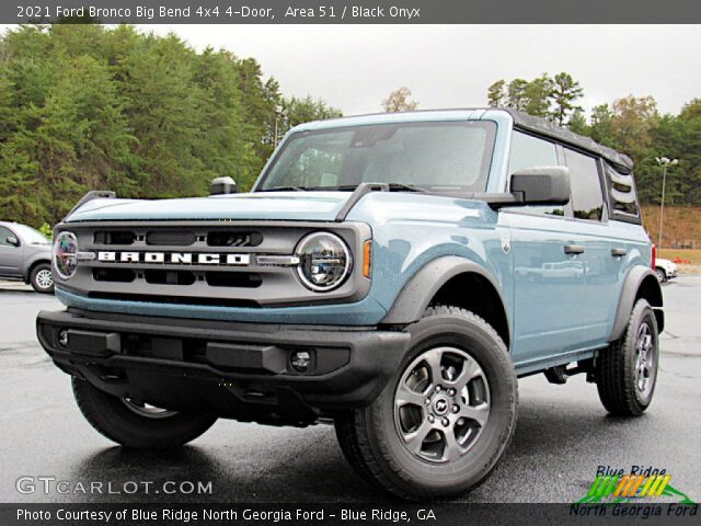 2021 Ford Bronco Big Bend 4x4 4-Door in Area 51