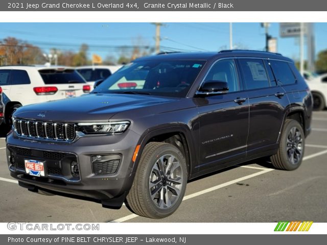 2021 Jeep Grand Cherokee L Overland 4x4 in Granite Crystal Metallic