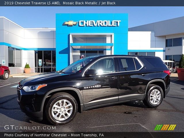 2019 Chevrolet Traverse LS AWD in Mosaic Black Metallic