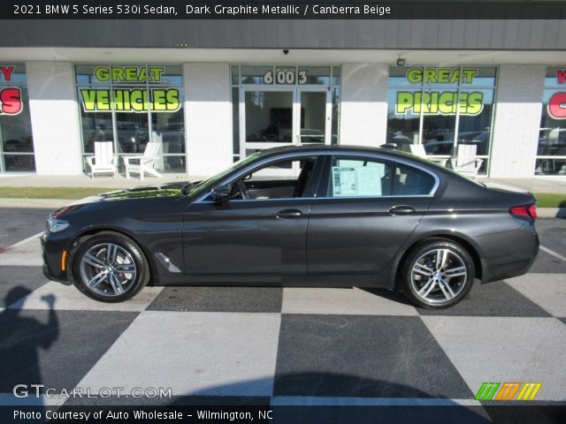 2021 BMW 5 Series 530i Sedan in Dark Graphite Metallic