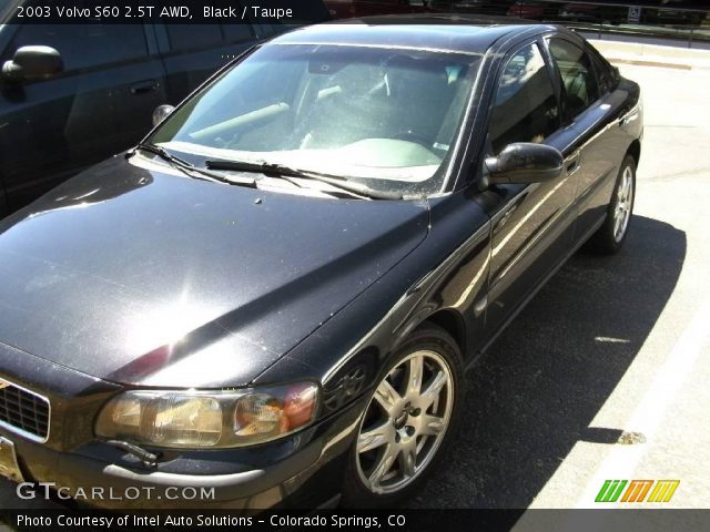 2003 Volvo S60 2.5T AWD in Black