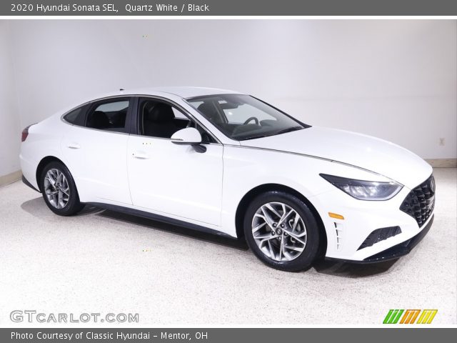 2020 Hyundai Sonata SEL in Quartz White