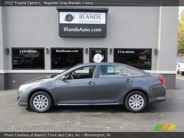 2012 Toyota Camry L in Magnetic Gray Metallic