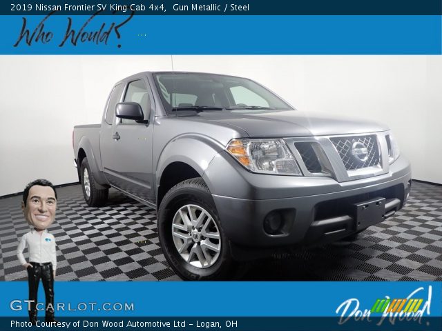 2019 Nissan Frontier SV King Cab 4x4 in Gun Metallic