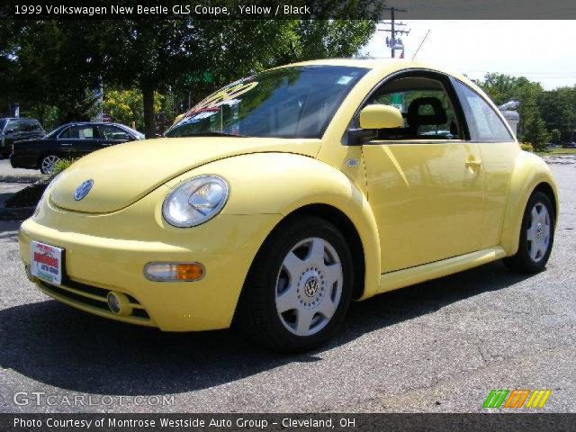 1999 Volkswagen New Beetle GLS Coupe in Yellow