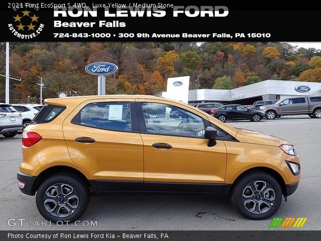 2021 Ford EcoSport S 4WD in Luxe Yellow