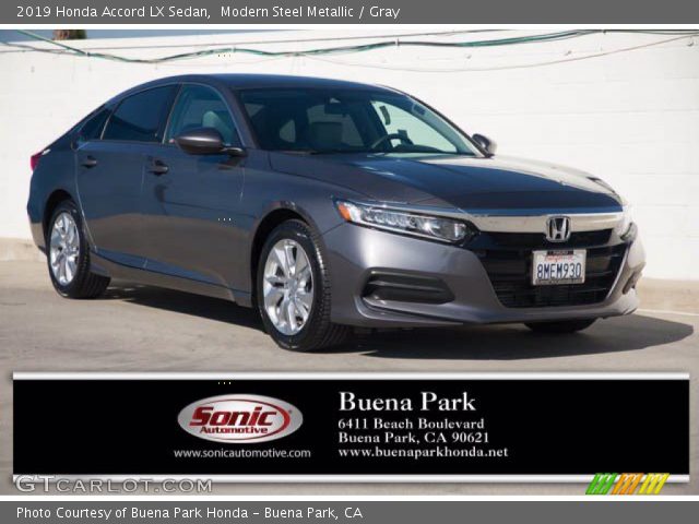 2019 Honda Accord LX Sedan in Modern Steel Metallic