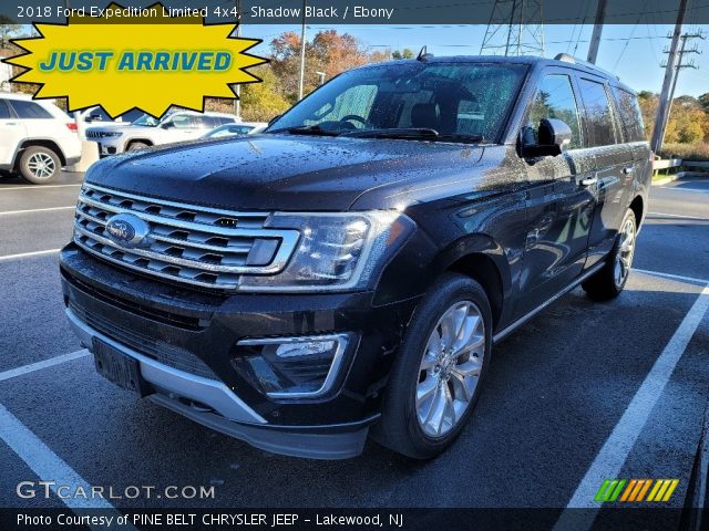 2018 Ford Expedition Limited 4x4 in Shadow Black