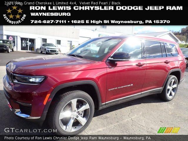 2021 Jeep Grand Cherokee L Limited 4x4 in Velvet Red Pearl