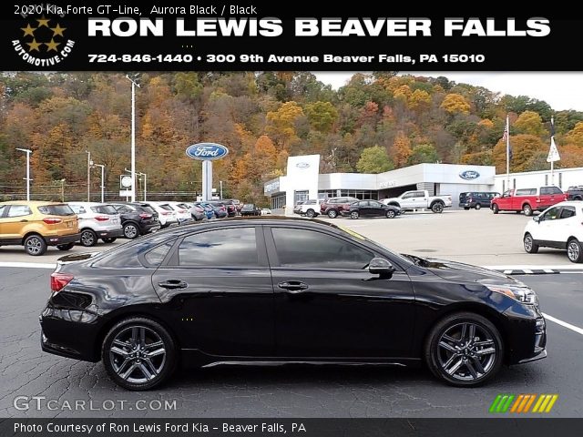 2020 Kia Forte GT-Line in Aurora Black