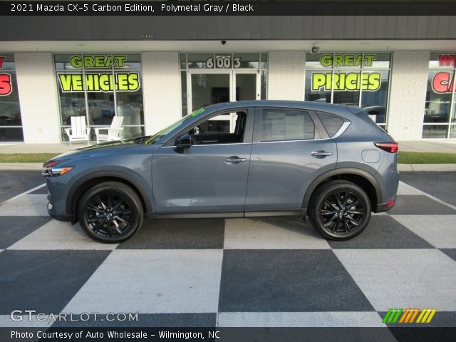 2021 Mazda CX-5 Carbon Edition in Polymetal Gray