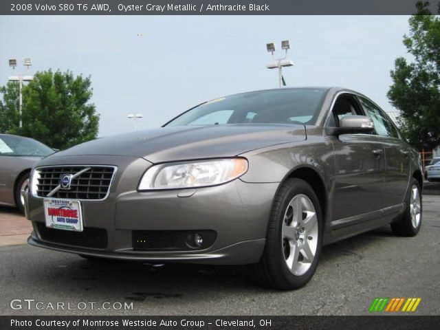 2008 Volvo S80 T6 AWD in Oyster Gray Metallic