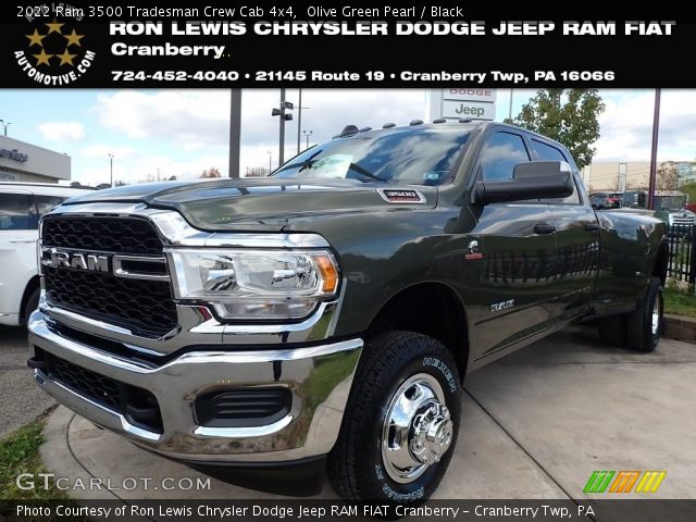 2022 Ram 3500 Tradesman Crew Cab 4x4 in Olive Green Pearl