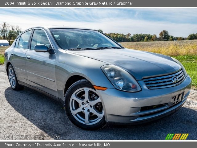 2004 Infiniti G 35 x Sedan in Diamond Graphite Gray Metallic
