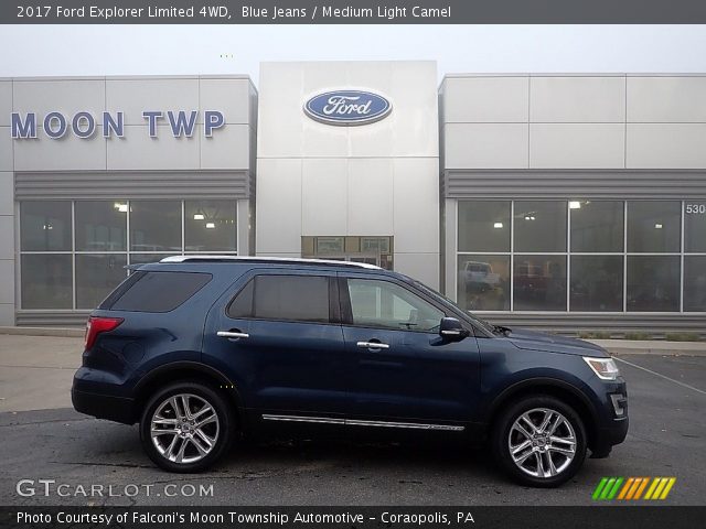 2017 Ford Explorer Limited 4WD in Blue Jeans