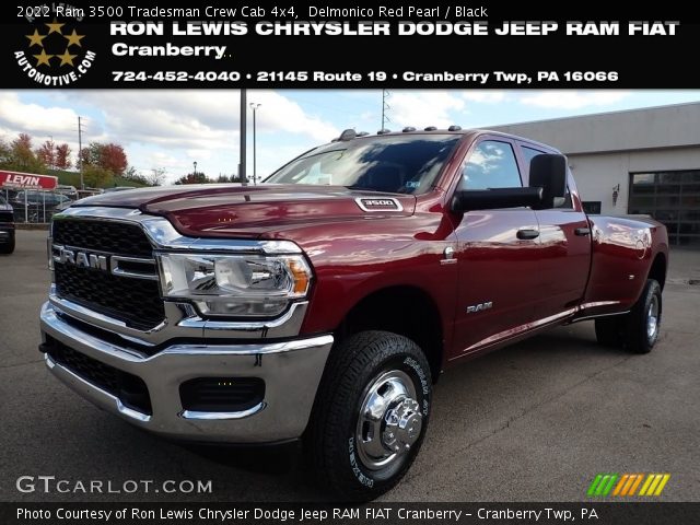 2022 Ram 3500 Tradesman Crew Cab 4x4 in Delmonico Red Pearl
