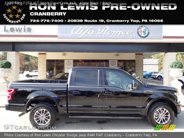 2019 Ford F150 XLT Sport SuperCrew 4x4 in Agate Black