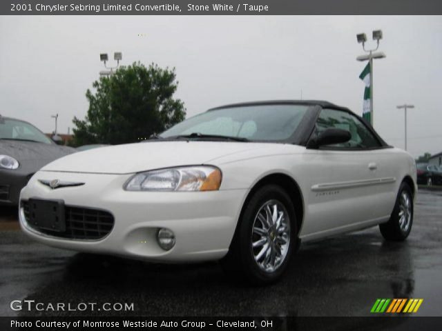 2001 Chrysler Sebring Limited Convertible in Stone White